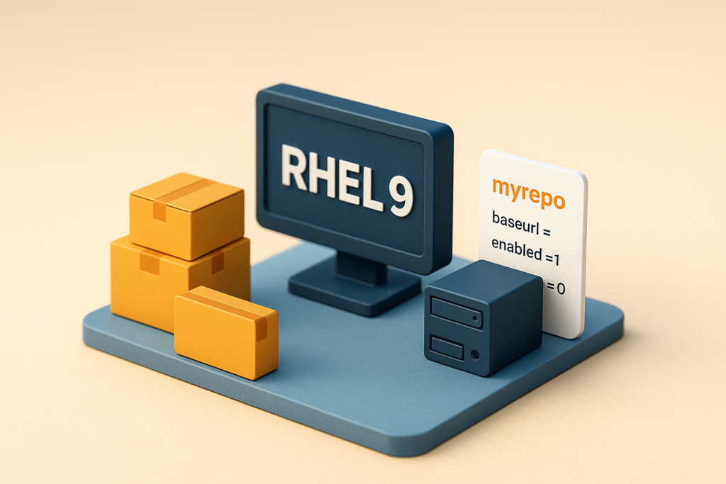 【RHEL9】ダウンロード済みパッケージでローカルリポジトリを作成し、別環境に持ち込み・インストールする